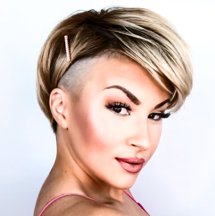 popular shaved hairstyles